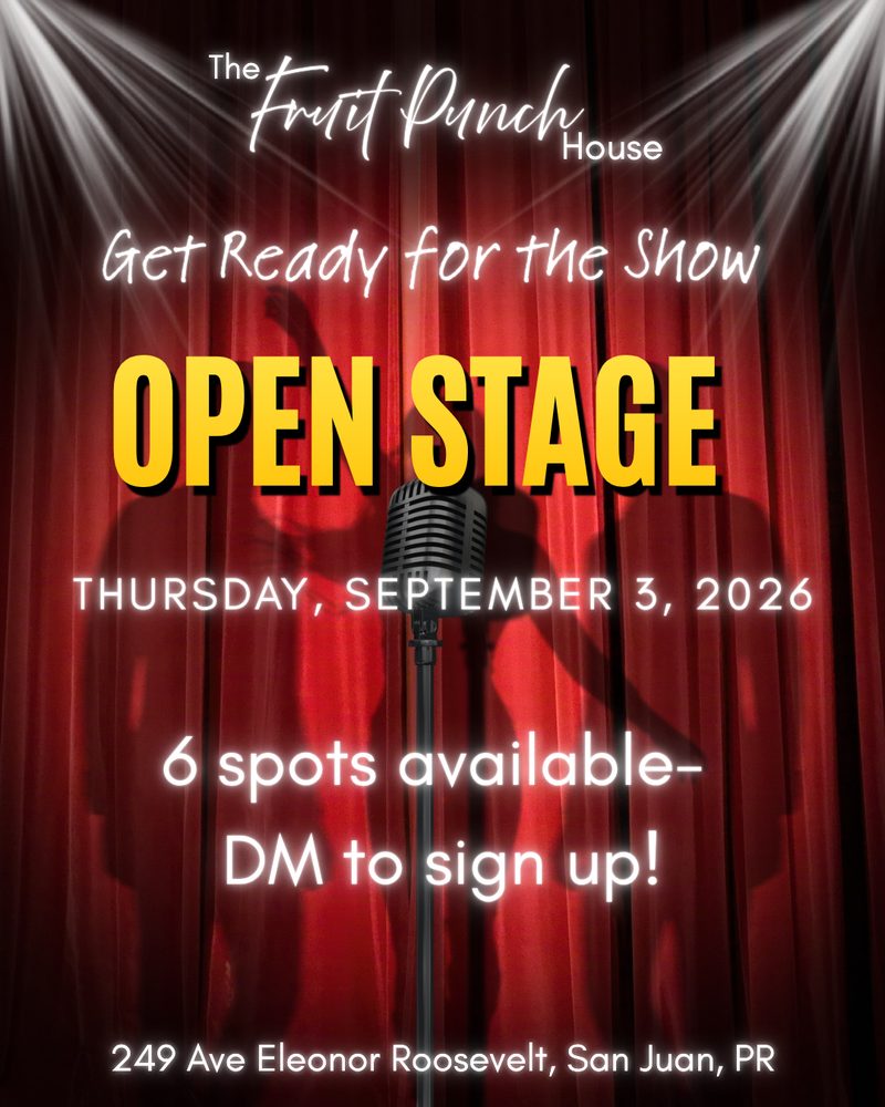 Open Stage poster