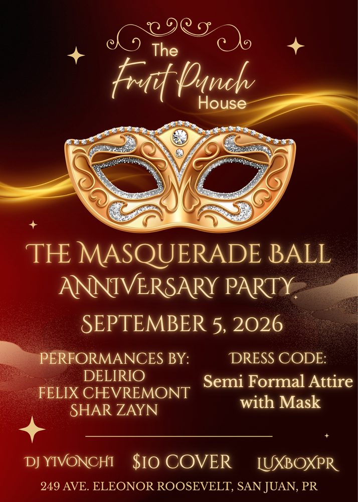 The Masquerade Ball Anniversary Party poster